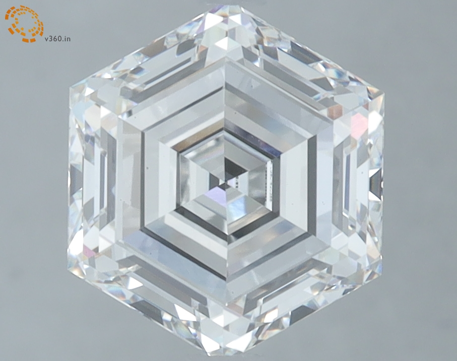 3.09 carat Hexagon pairing candidate