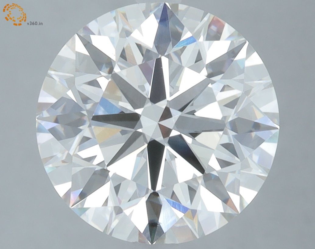 5.03 carat Round lab grown diamond, G VS1, IGI certified