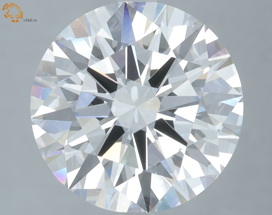 5.08 carat Round lab grown diamond, G VVS2, IGI certified
