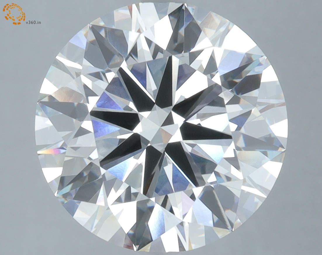 6.10 carat Round lab grown diamond, G VVS2, IGI certified
