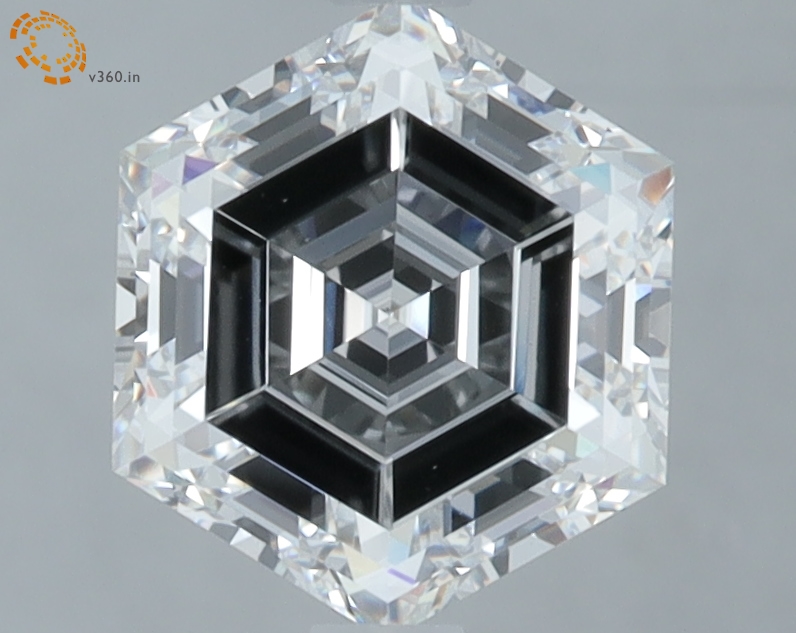 2.09 carat Hexagon diamond