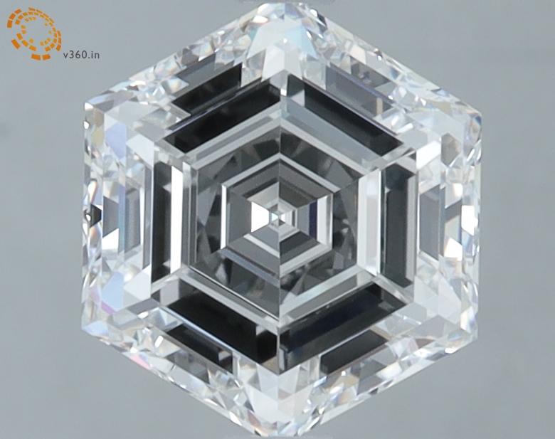 2.09 carat Hexagon diamond