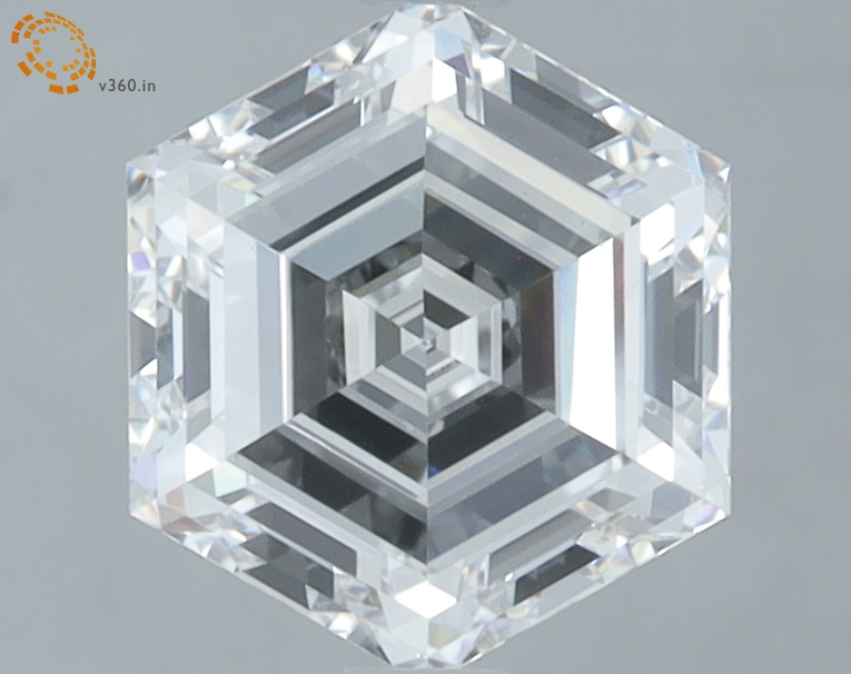 2.02 carat Hexagon diamond