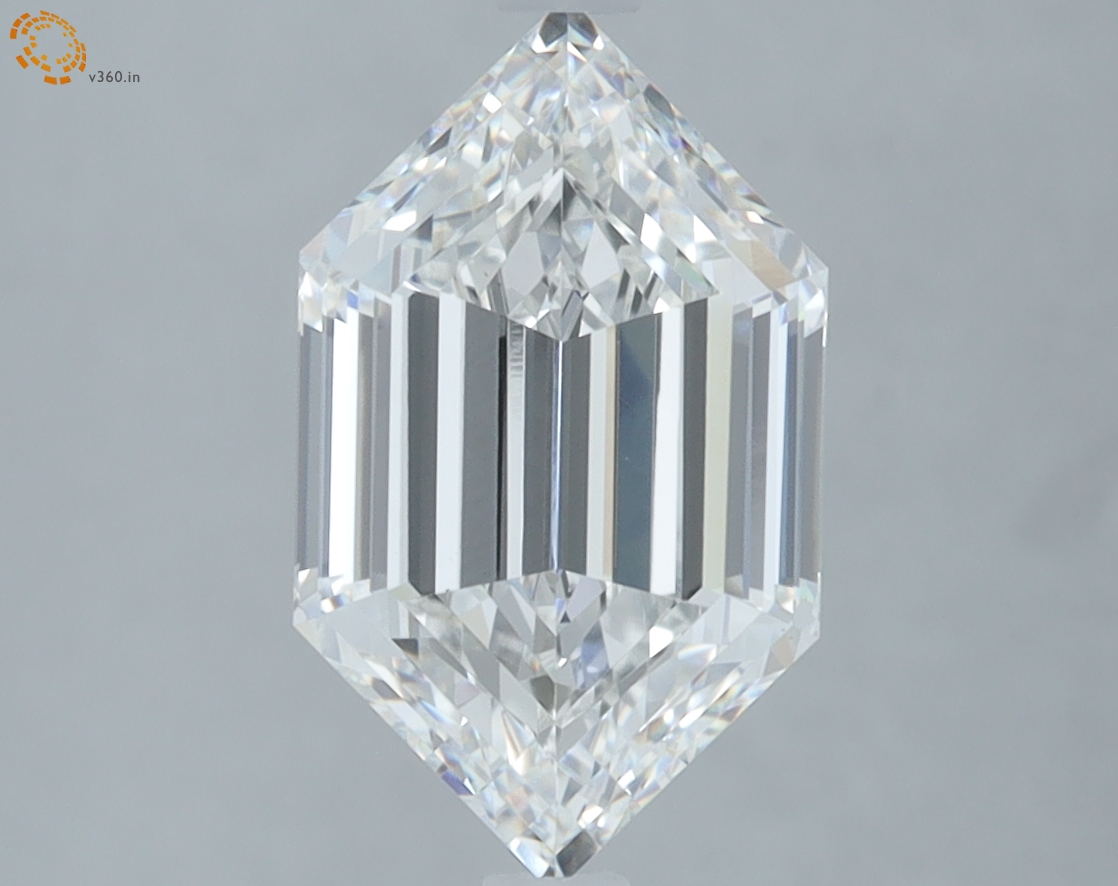 3 carat Hexagon diamond