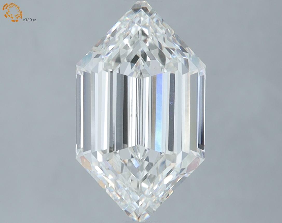 2.55 carat Hexagon diamond