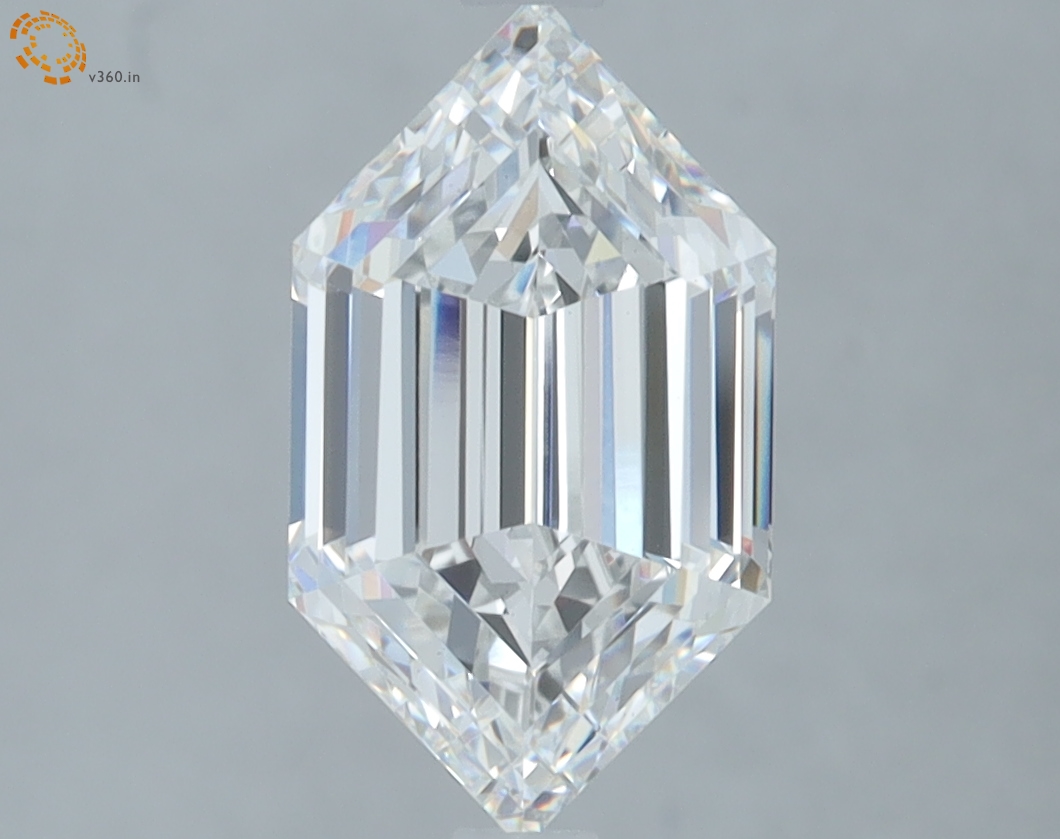 2.53 carat Hexagon diamond