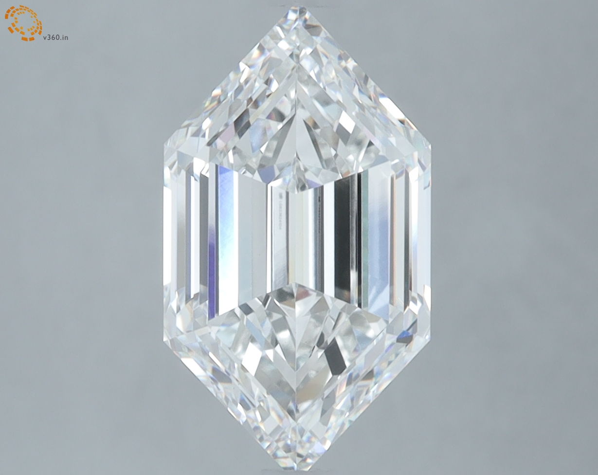 3.59 carat Hexagon diamond