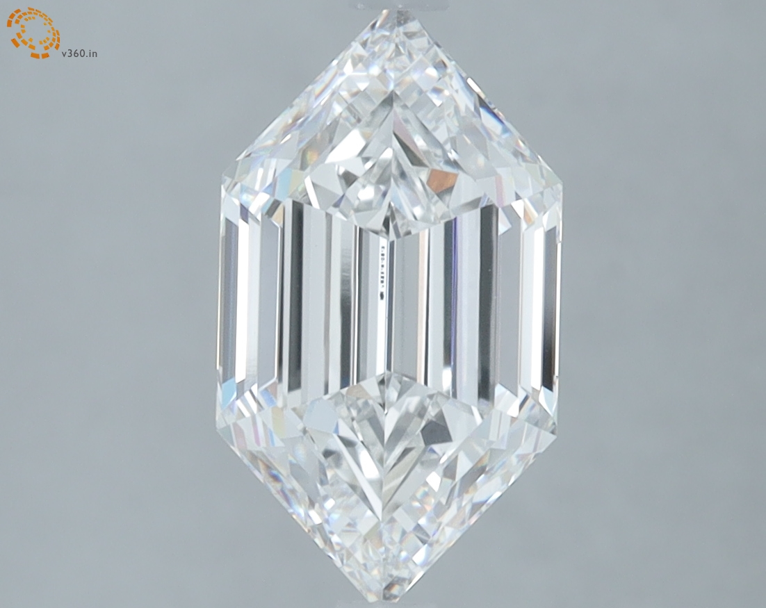 2.59 carat Hexagon diamond