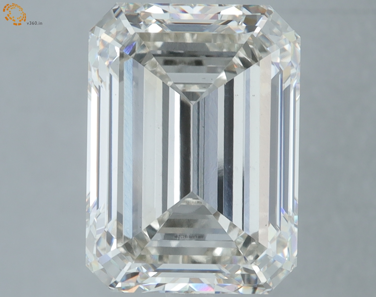 8.01 carat Emerald Cut lab grown diamond, H VS1, IGI certified