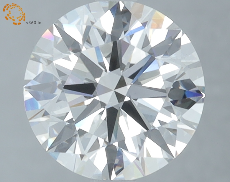 2.26 carat Round lab grown diamond, G VVS2, IGI certified