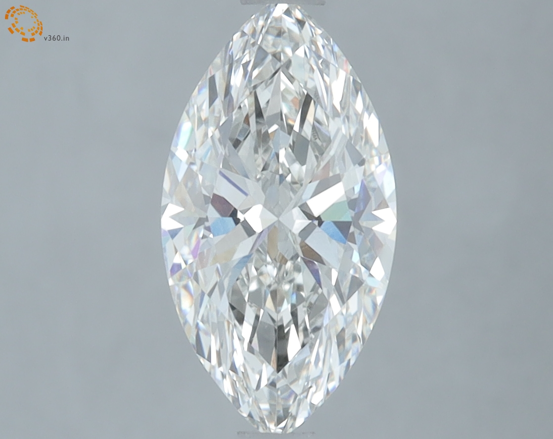 1.92 carat Marquise lab grown diamond, G VVS2, IGI certified