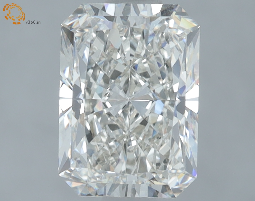 1.59 carat Radiant Cut lab grown diamond, G VVS2, IGI certified